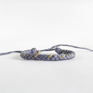 Rattlesnake Super Chunky Braided Adjustable Bracelet