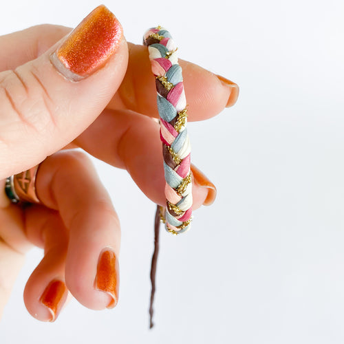 Rosey Super Chunky Braided Adjustable Bracelet