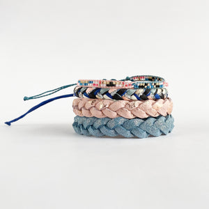 Nocturne Super Chunky Braided Adjustable Bracelet