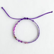 Load image into Gallery viewer, Indigo &amp; Arrow Lilac Dainty Tribal Twist Adjustable Bracelet