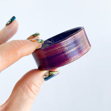 Load image into Gallery viewer, Leif Leather Comet Brushstoke Cuff