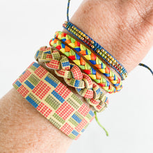 Load image into Gallery viewer, Bright Retro Chunky Wrap Adjustable Bracelet