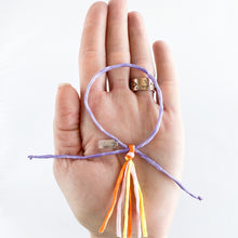 Load image into Gallery viewer, Sacred Sunrise Intention Tassel Adjustable Bracelet