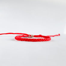 Load image into Gallery viewer, P.S. Original Adjustable Bracelet w/Sadie Wing Charm - One Size Fit w/new wax cord closure