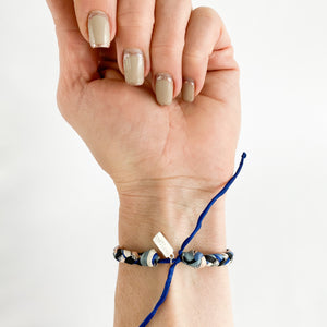 Nocturne Super Chunky Braided Adjustable Bracelet