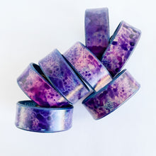 Load image into Gallery viewer, Leif Leather Galaxy Watercolor Cuff - *Variant