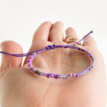 Load image into Gallery viewer, Indigo &amp; Arrow Lilac Dainty Tribal Twist Adjustable Bracelet