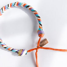 Load image into Gallery viewer, Foxy Rainbow Super Chunky Fishtail Adjustable Bracelet