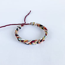 Load image into Gallery viewer, Honeycomb Rag Braid Adjustable Bracelet