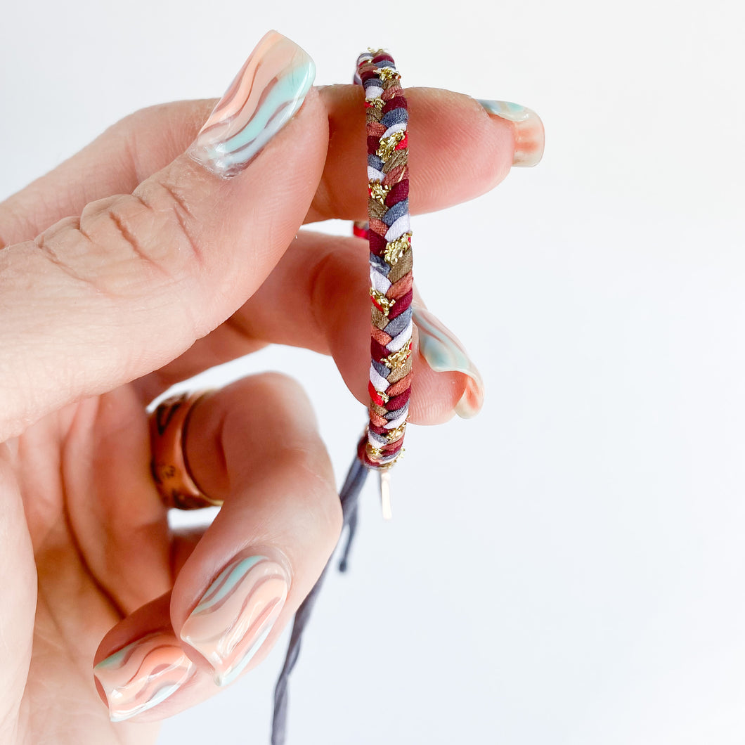 Storyteller Chunky Fishtail Adjustable Bracelet
