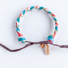 Load image into Gallery viewer, Santa Fe Sunrise Super Chunky Braided Adjustable Bracelet