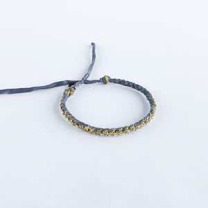 Gray & Gold Luxe Original Adjustable Bracelet