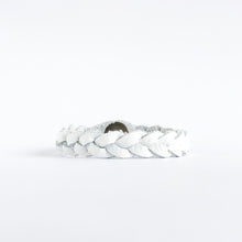 Load image into Gallery viewer, Flourish Leather White Braid